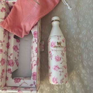 NWT LoveShackFancy x Stanley Ribbon Rosa 20oz All Day Slim Bottle
